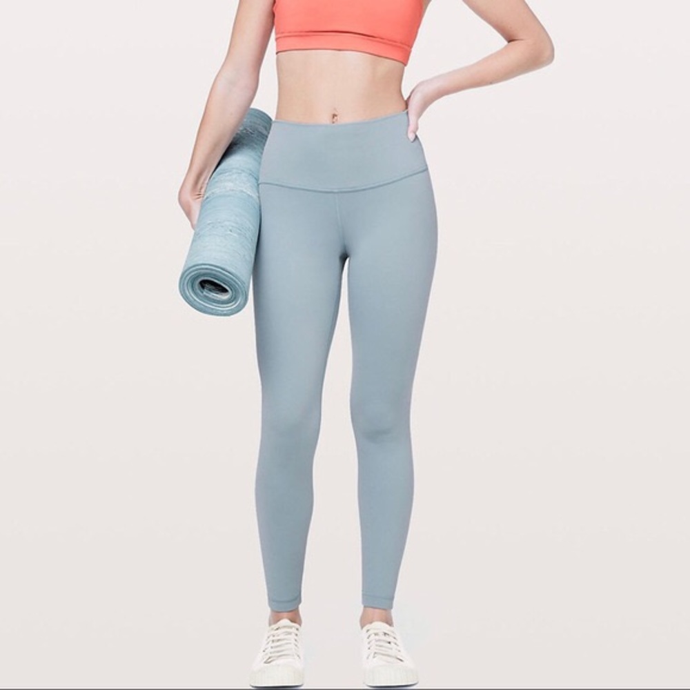 Lululemon Align Pants 25” Leggings Blue Cast 6